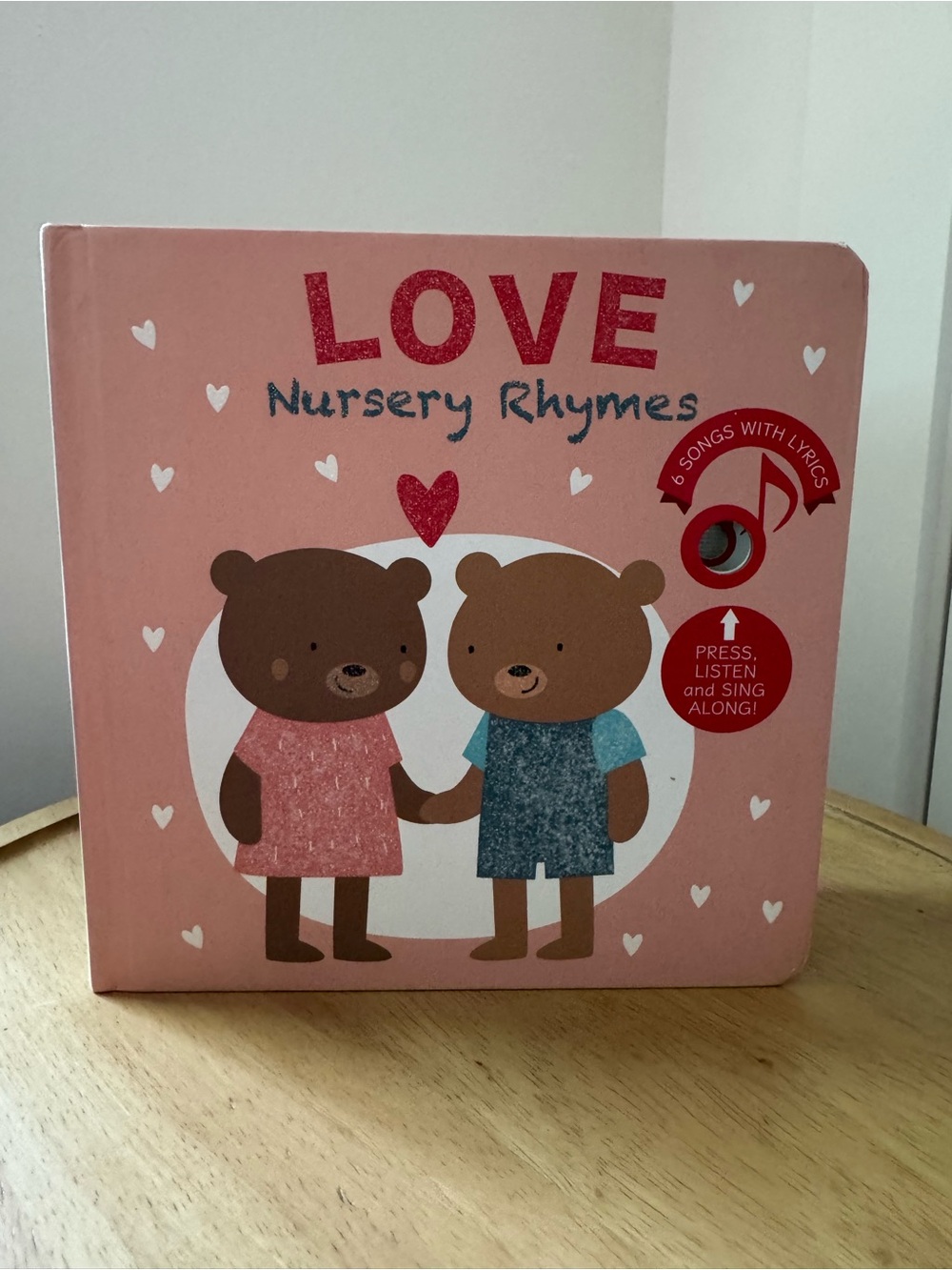 Cali’s Books “LOVE Nursery Rhymes” Musical Board Book
